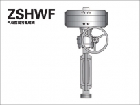 Pneumatic anti-corrosion lined fluorine butterfly valve