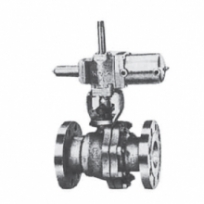 Double-piece stainless steel ball valve method