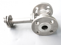 Extended stem ball valve